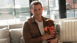 We Caught Up With Anthony Rizzo and Kevin, His Amazing Miniature Dachshund