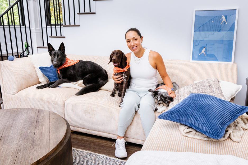 The Tennis Star’s Dog